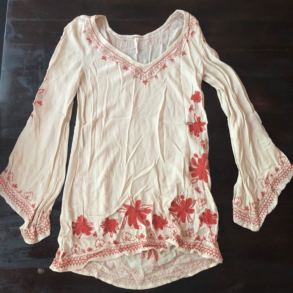 Free people embroidered dress